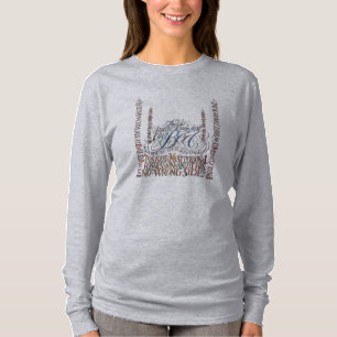 T - Shirt Zitat unser Bett hat keine falsche Seite