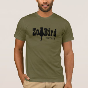 T-shirt Zobird des hommes enregistre la pièce en t