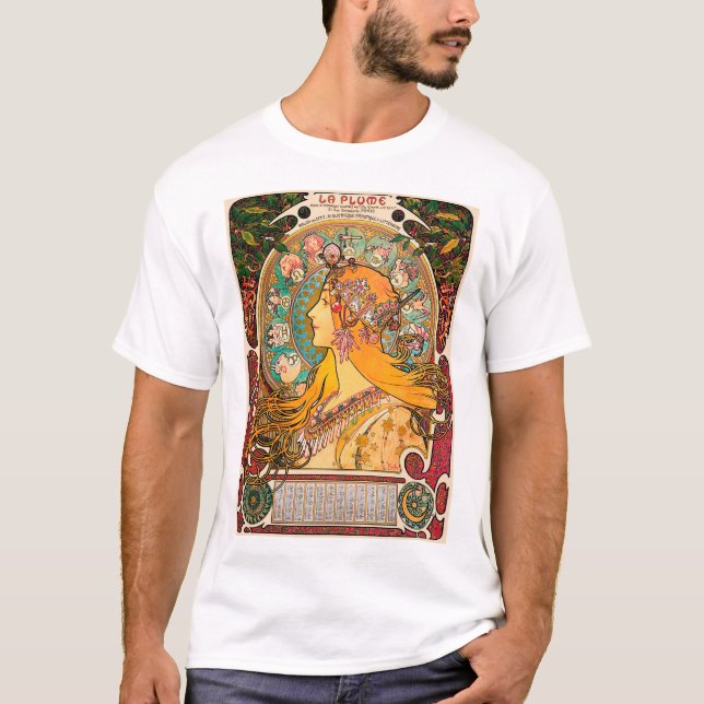T-shirt Zodiac, Mucha (Devant)