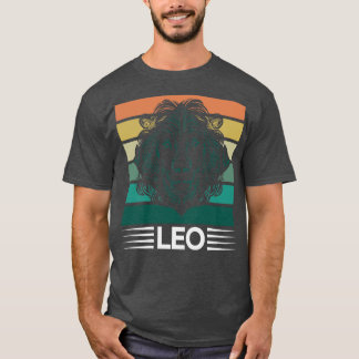 T-shirt Zodiac Retro Leo 1