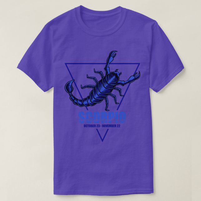 T-shirt Zodiac Scorpio (Design devant)