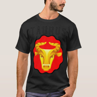 T-shirt Zodiac Sign Test Taurus Bull
