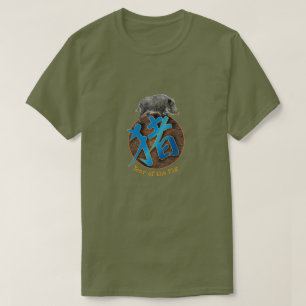 T-shirt Zodiaque chinois "Cochon"