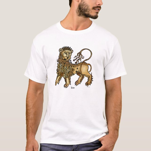 T-shirt Zodiaque : Lion, 1482 (Devant)