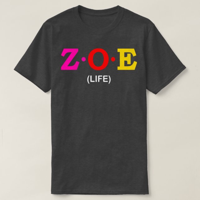 T-shirt Zoe Life (Design devant)