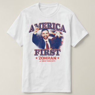 T-SHIRT ZOHRAN AMERICA PREMIER TEMPS