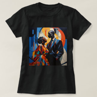 T-shirt ZOINK Black Couple 0025395