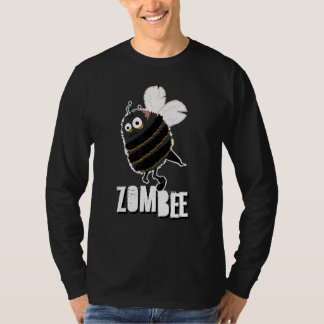 T-shirt Zombee Abeille Zombie Halloween Bourdon Jaune Épou