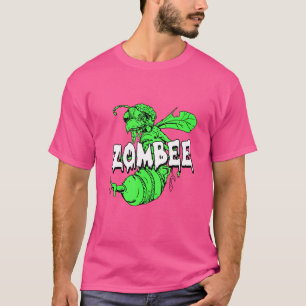 T-shirt Zombee Halloween Costume Cool Bee Zombie Pun Bee