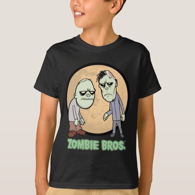 T-shirt Zombi Bros. Chemise - grand graphique (Devant)