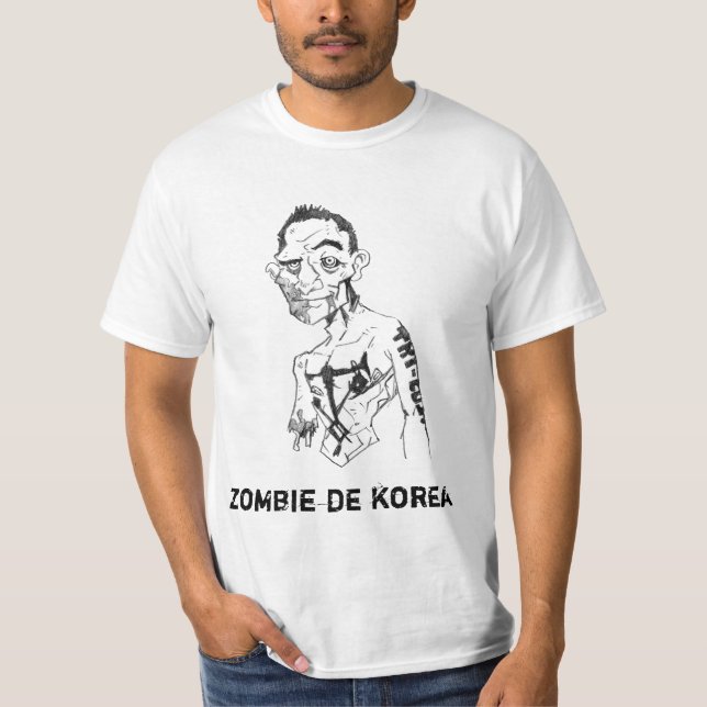 T-shirt Zombi coréen (Devant)