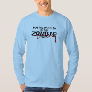 T-shirt Zombi de travailleur postal