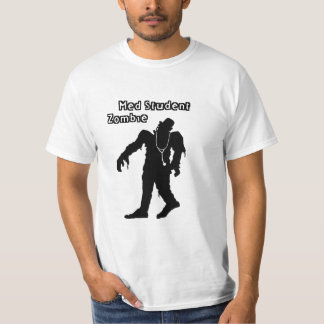 T-shirt Zombi d'étudiant de Med