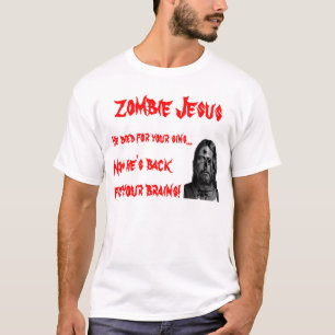 T-shirt Zombi Jésus