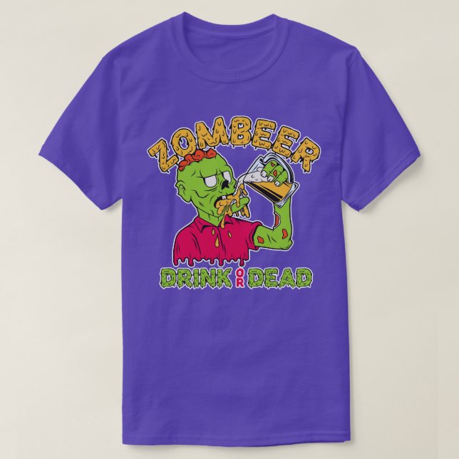T-shirt Zombie (Design devant)
