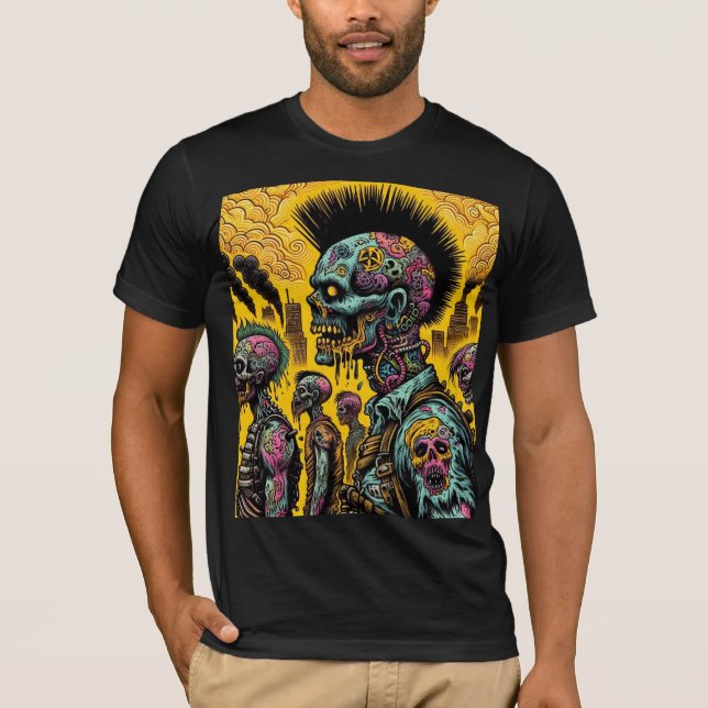 T-shirt Zombie Apocalypse : (Devant)