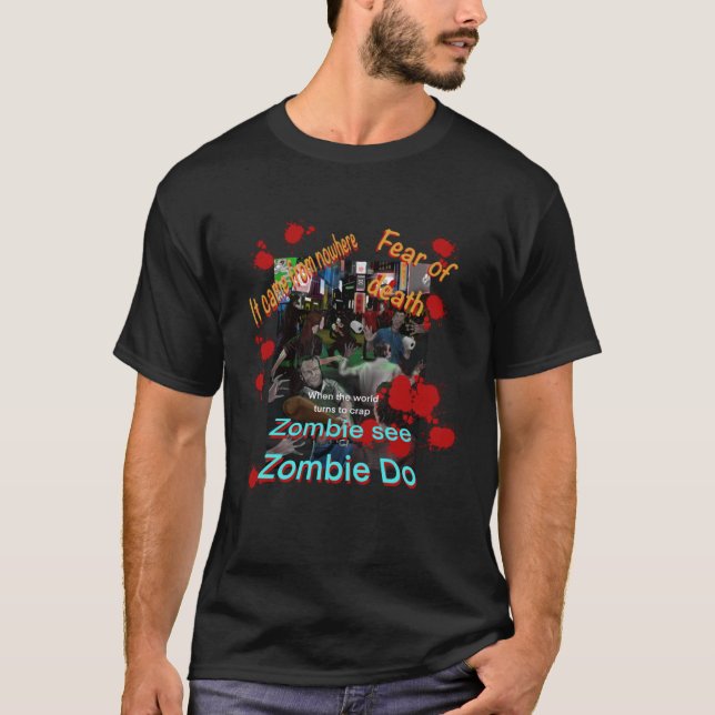 T-shirt Zombie Apocalypse (Devant)