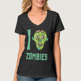 T-shirt Zombie Apocalypse  I Heart Zombies