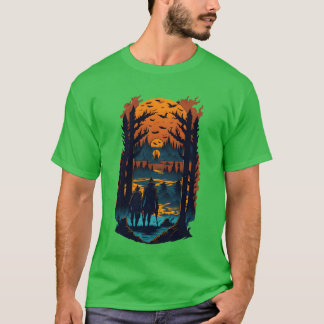 T-shirt Zombie Apocalypseraining Camp boy