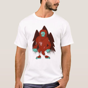 T-shirt Zombie Bigfoot