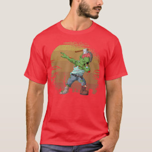 T-shirt Zombie Brain Funny Zombies Dab D