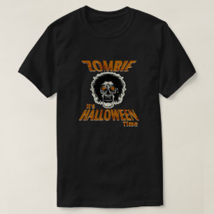 T-shirt ZOMBIE C'est l'heure d'Halloween