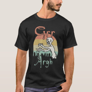 T-shirt Zombie Dead maman Grr Argh Halloween Rétro