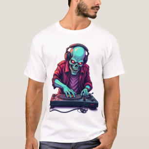 T-shirt Zombie DJ � Festival de Musique Halloween
