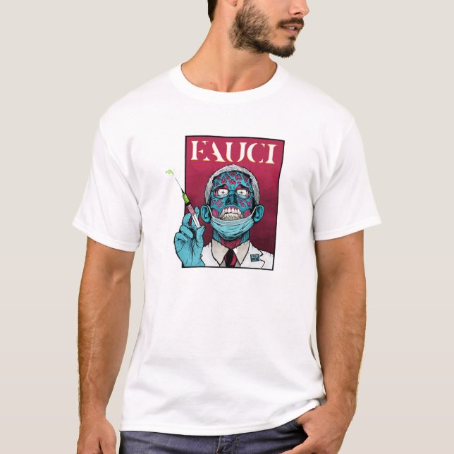 T-shirt Zombie Fauci Science Anti Masque Arrest Fauci Dr F (Devant)