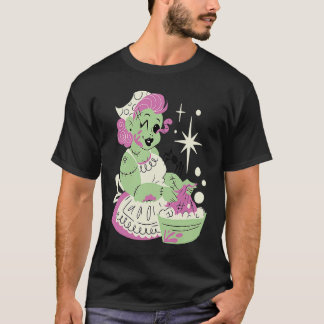 T-shirt Zombie Femme Maman Nettoyer Halloween