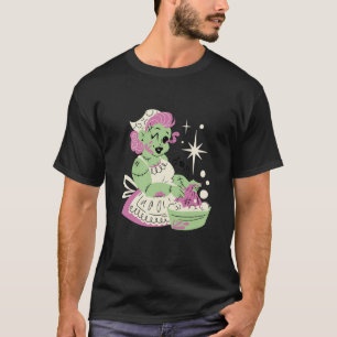 T-shirt Zombie Femme Maman Nettoyer Halloween
