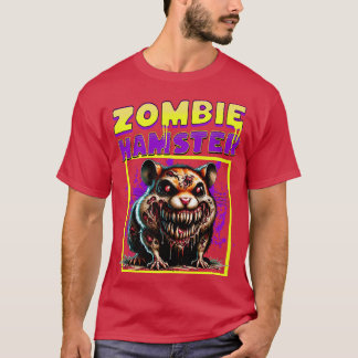 T-shirt Zombie Hamster drôle