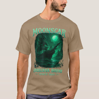 T-shirt Zombie Island Moon Island Retro toon Halloween
