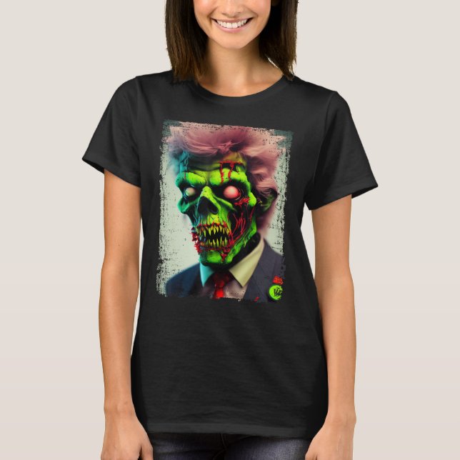 T-shirt Zombie Leader Election (Devant)