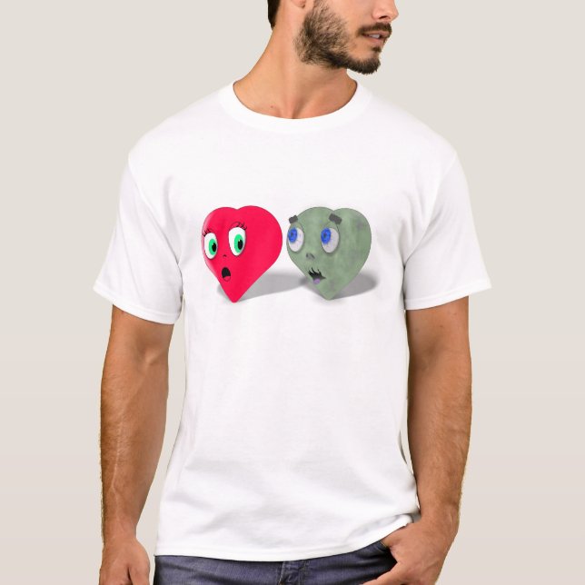 T-shirt Zombie Love (Devant)