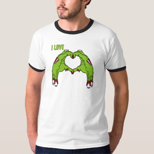T-shirt Zombie Love (Devant)
