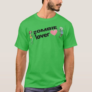 T-shirt Zombie Lover Drôle Design