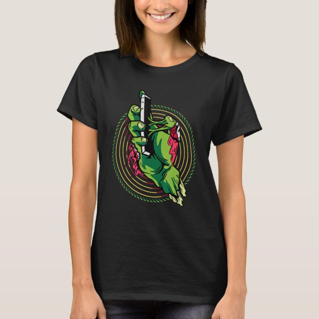 T-shirt Zombie Millenials (Devant)