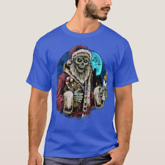 T-shirt Zombie Père Noël drôle Sarcastique mauvais Noël