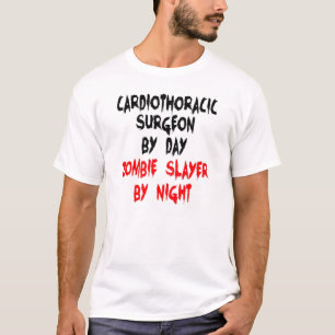 T-shirt Zombie Slayer Cardiothoracic Chirurgien