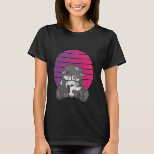 T-shirt Zombie teddy éffrayant teddy déplaisant mignon thè