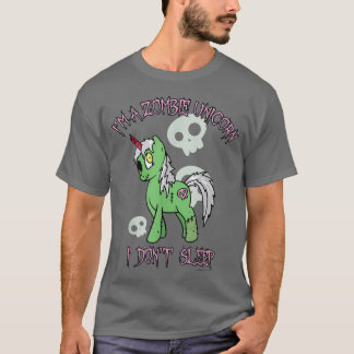 T-shirt Zombie Unicorn