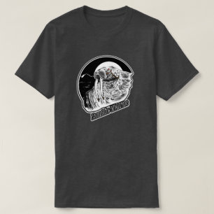 T-shirt Zombie Walrus BW