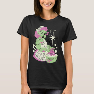 T-shirt Zombie Woman Mom Clean Halloween