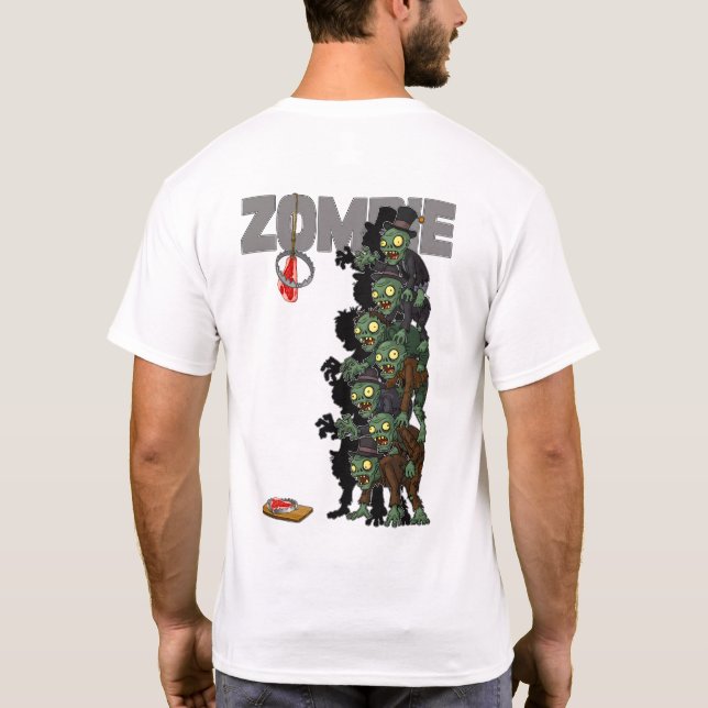 T-shirt zombies (Dos)