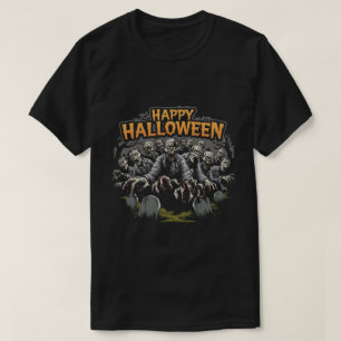 T-shirt Zombies : Bonne Halloween