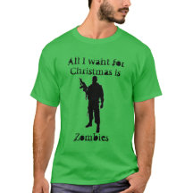 Zombies pour l'humour de Noël