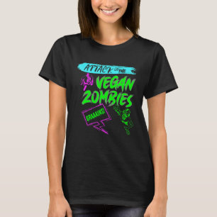T-shirt Zombies Végétaliens Végétariens Végétaliens Jour L