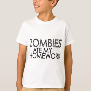 T-shirt Zombis à mon travail