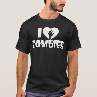 T-shirt zombis du coeur i